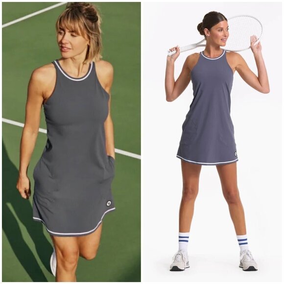 💕VUORI💕 Volley Dress ~ Azure XL NWT - Picture 1 of 16